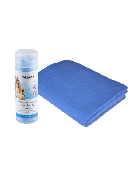 Serviette rafraichissante pour chien