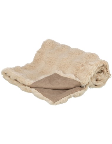 Couverture Elli peluche Sable