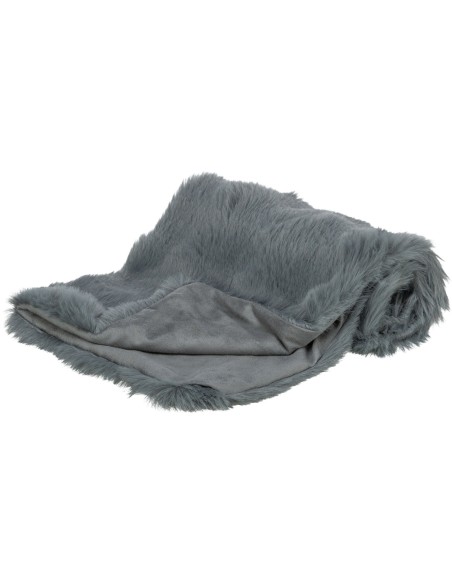 Couverture Elli peluche Gris foncé