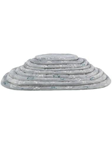 Coussin Jimmy gris clair