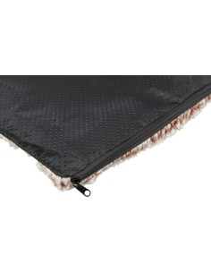 Matelas Calida avec couche thermique blanc-brun 2
