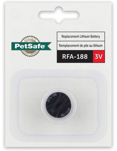 Pile 3V Lithium RFA-188 pour collier PetSafe