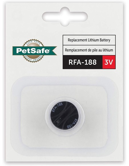 Pile 3V Lithium RFA-188 pour collier PetSafe