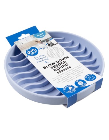 Bol / gamelle anti-glouton rond Lila