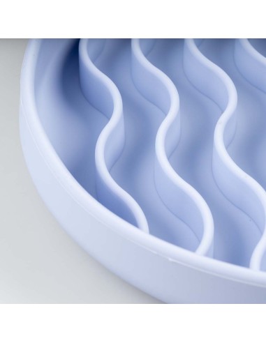 Bol / gamelle anti-glouton rond Lila