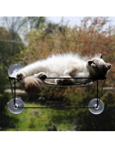 OLIVIA — Hamac de fenêtre Gris