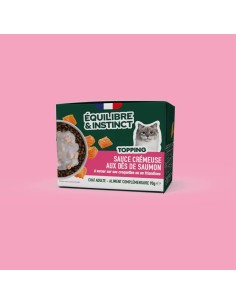 Brique chat E&I sauce crémeuse saumon