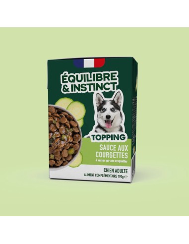 Brique Chien E&I Sauce aux courgettes