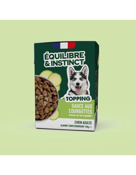 Brique Chien E&I Sauce aux courgettes