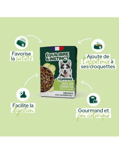 Brique Chien E&I Sauce aux courgettes