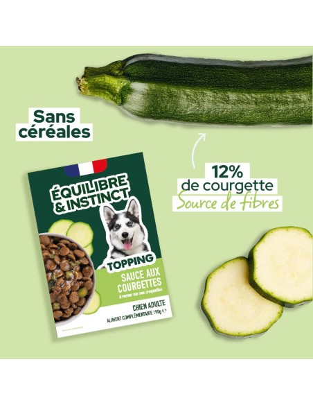 Brique Chien E&I Sauce aux courgettes