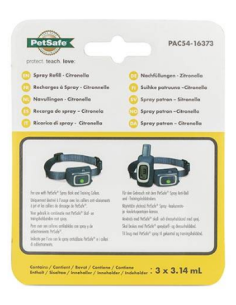 Recharge de spray citronnelle pour collier PetSafe Petsafe PBC19-16370