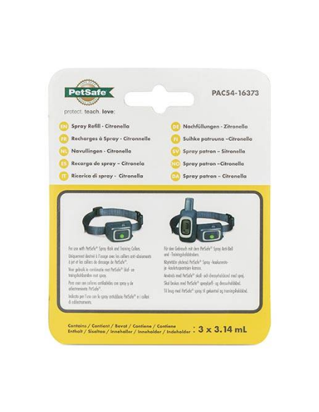 Recharge de spray citronnelle pour collier PetSafe Petsafe PBC19-16370