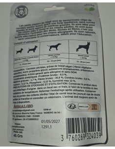 Chips de carottes saveur bœuf 45g - friandises pour chiens 2