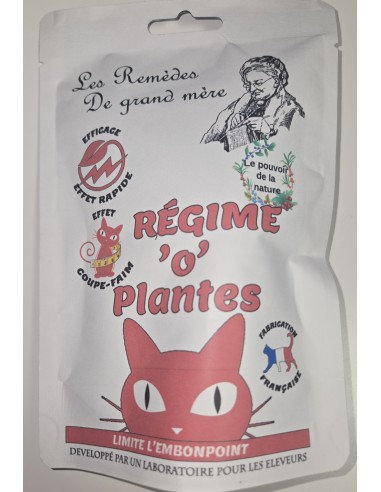 Regime'O'Plantes chat 50ml – Effet coupe-faim & régulateur digestif