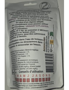 Urinary'O'Plantes 50ml – Aide à limiter les calculs urinaires 2