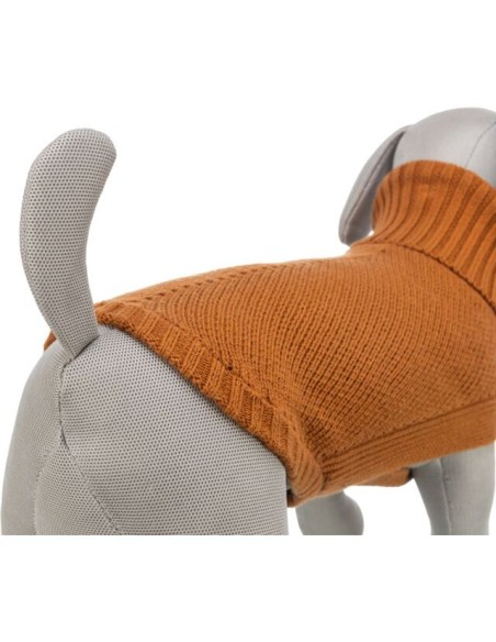 Pullover CityStyle Berlin ROUILLE pour chien TRIXIE - Disponible en plusieurs tailles de 24 à 60cm de longueur de dos