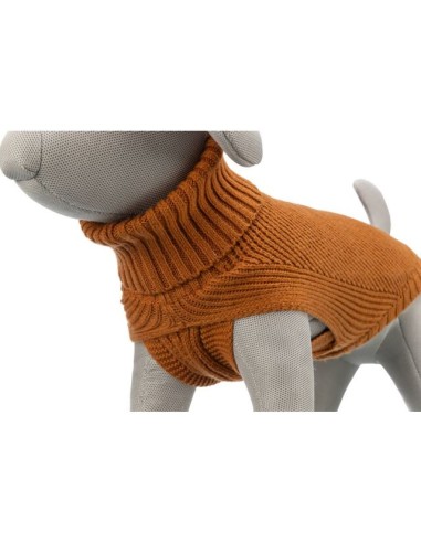 Pullover CityStyle Berlin ROUILLE pour chien TRIXIE - Disponible en plusieurs tailles de 24 à 60cm de longueur de dos