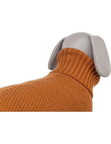 Pullover CityStyle Berlin ROUILLE pour chien TRIXIE - Disponible en plusieurs tailles de 24 à 60cm de longueur de dos