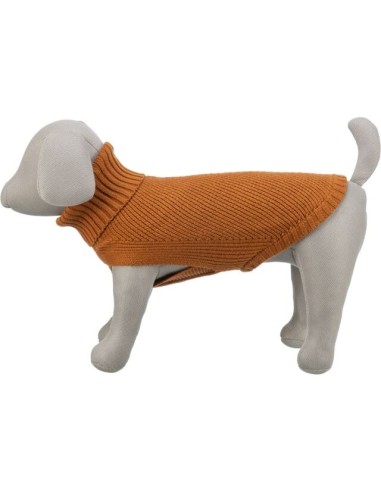 Pullover CityStyle Berlin ROUILLE pour chien TRIXIE - Disponible en plusieurs tailles de 24 à 60cm de longueur de dos