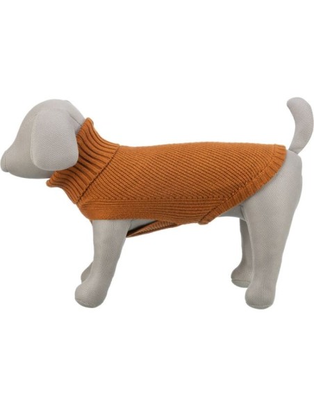 Pullover CityStyle Berlin ROUILLE pour chien TRIXIE - Disponible en plusieurs tailles de 24 à 60cm de longueur de dos