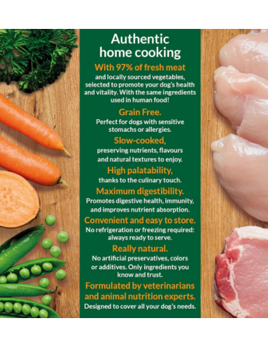 Ragoût de canard / FreshHome - Aliment complet humide pour chien