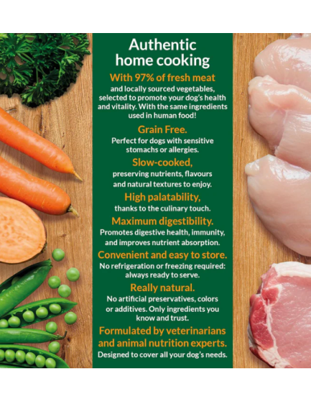 Ragoût de canard / FreshHome - Aliment complet humide pour chien