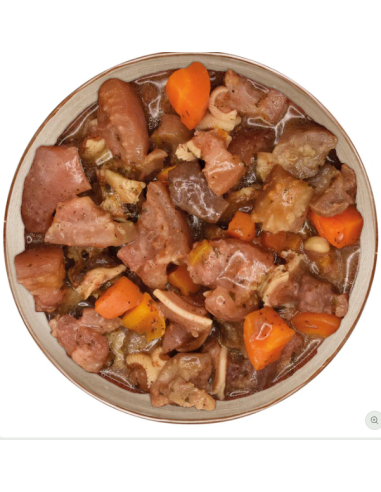 Ragoût d'oreilles de porc / FreshHome - Aliment complet humide pour chien