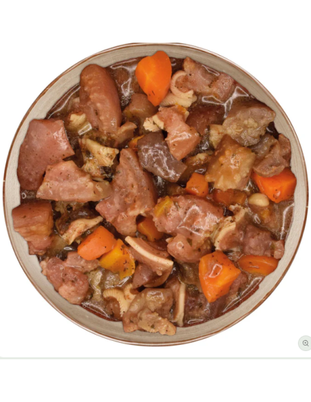 Ragoût d'oreilles de porc / FreshHome - Aliment complet humide pour chien