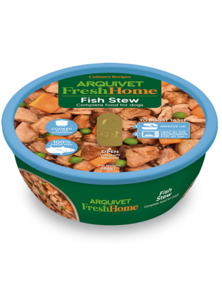 Ragoût de poisson / FreshHome - Aliment complet humide pour chien