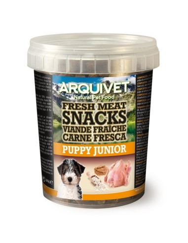 SNACKS à la viande fraiche - Puppy Junior 300g - ARQUIVET