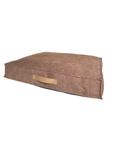🐾 Mon Ami Luki – Matelas antidérapant déhoussable marron 🤎