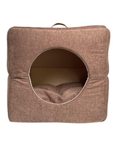 🐾 Cube refuge antidérapant – Mon Ami Luki 🤎💚