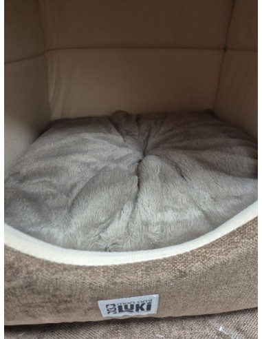 🐾 Cube refuge antidérapant – Mon Ami Luki 🤎💚