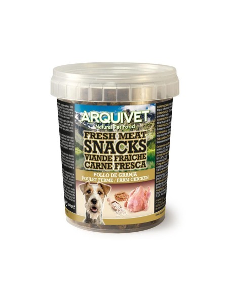 SNACKS à la viande fraiche - Poulet fermier 300g - ARQUIVET