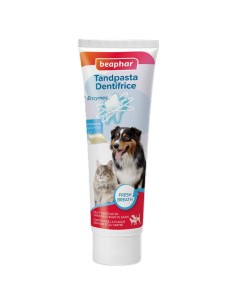 Dentifrice gel Beaphar pour chien et chat sans rinçage ni brossage