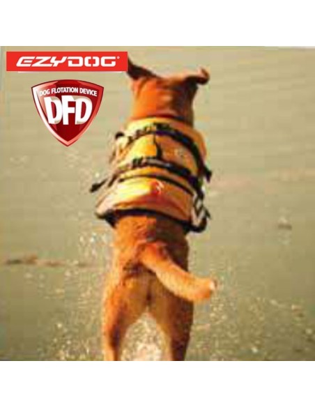 Gilet de sauvetage Ezydog DFD JAUNE