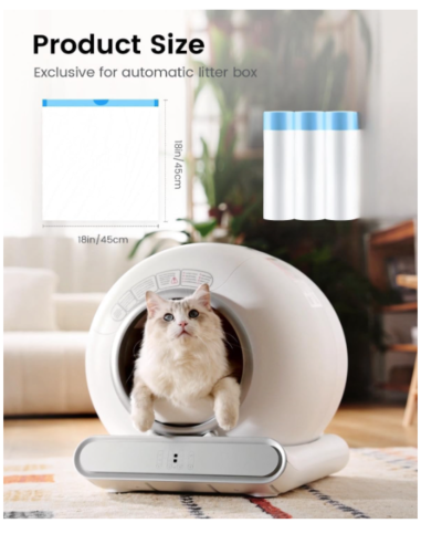 Sacs litière autonettoyante chat – Résistants & étanches | Mon Ami Luki