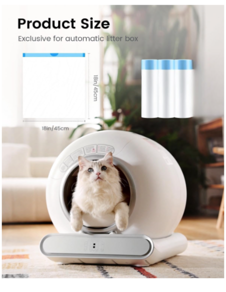 Sacs litière autonettoyante chat – Résistants & étanches | Mon Ami Luki