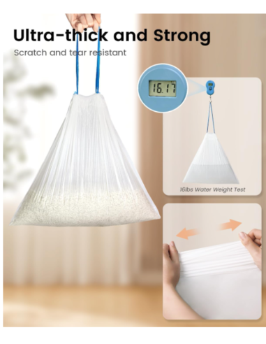 Sacs litière autonettoyante chat – Résistants & étanches | Mon Ami Luki