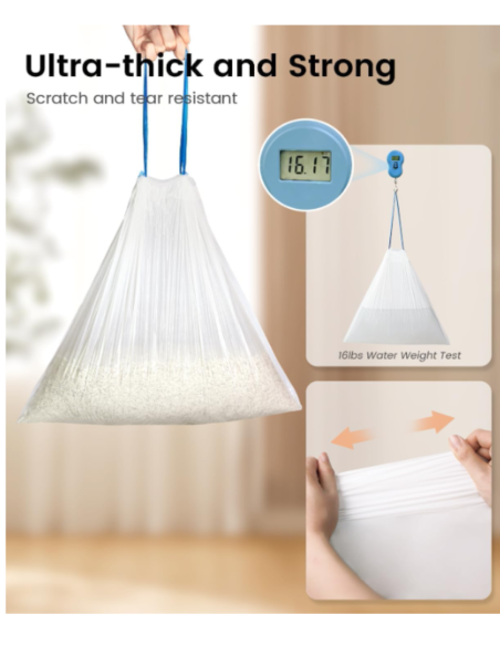 Sacs litière autonettoyante chat – Résistants & étanches | Mon Ami Luki