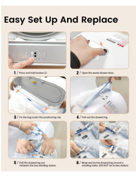 Sacs litière autonettoyante chat – Résistants & étanches | Mon Ami Luki