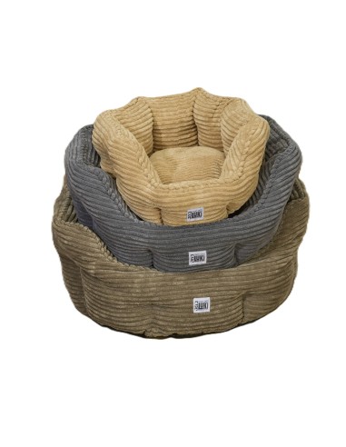 Panier rond antidérapant en velours pour chien et chat – Mon Ami Luki 🐾