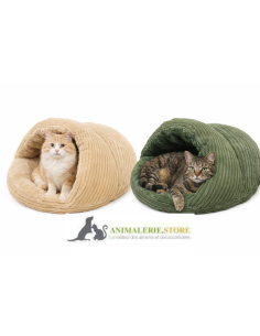 Refuge pour chat en forme de pantoufle – Couchage doux, chaud et antidérapant 2