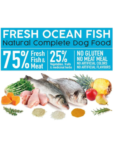Fresh Arquivet – Nourriture Semi-Humide au Poisson Frais pour Chiens 🐟 | Santé & Goût 🌿