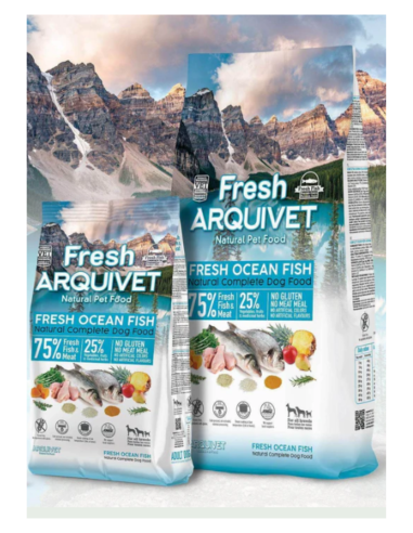 Fresh Arquivet – Nourriture Semi-Humide au Poisson Frais pour Chiens 🐟 | Santé & Goût 🌿