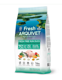 Fresh Arquivet 🦆 – Aliment Semi-Humide au Canard Frais pour Chiens Adultes 🐶 | Naturel & Savoureux 🌿
