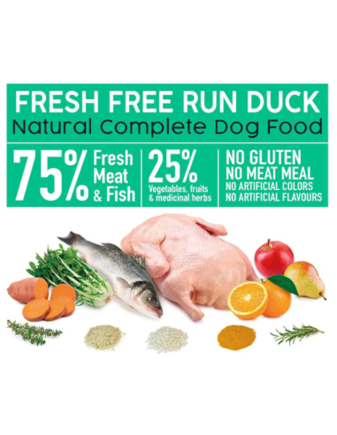 Fresh Arquivet 🦆 – Aliment Semi-Humide au Canard Frais pour Chiens Adultes 🐶 | Naturel & Savoureux 🌿