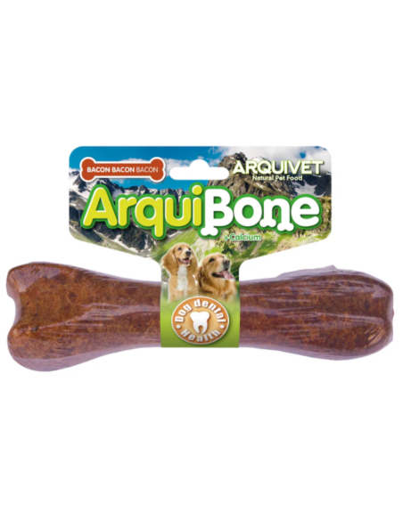 Os à mâcher premium pour chien goût bacon 🥓 – ArquiBone 12,5 cm ou 20 cm