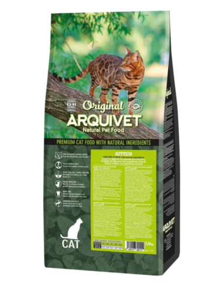 Original ArquiVet Nourriture chaton poulet & riz 🐱 – Aliment complet premium naturel